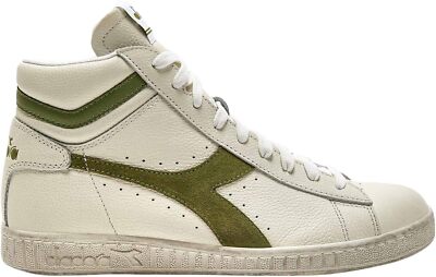 GAME L HIGH WAXED SUEDE POP WHITE/FERN