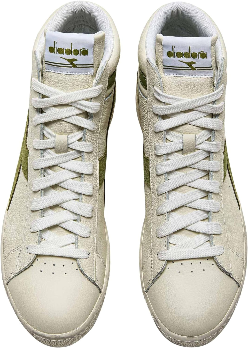GAME L HIGH WAXED SUEDE POP WHITE/FERN