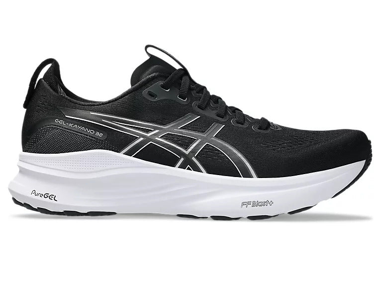 ASICS GEL-KAYANO 32 BLACK/WHITE