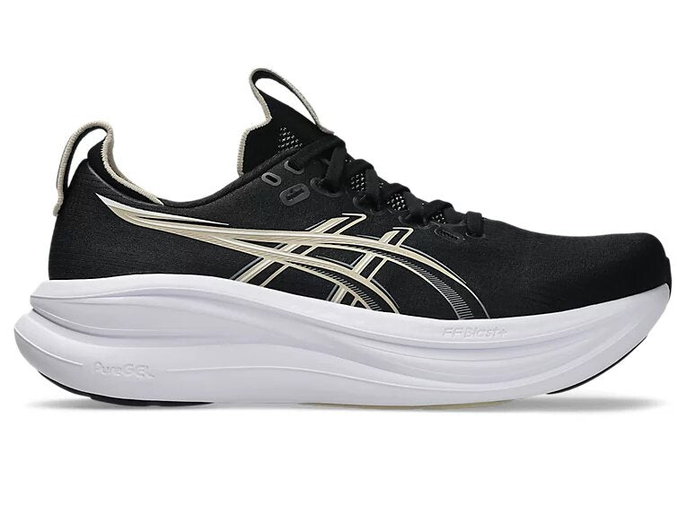 ASICS GEL-NIMBUS 28 BLACK/FEATHER GREY