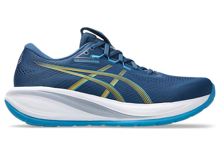 ASICS GEL-CUMULUS 28 TWIL BLUE/YAMABUKI