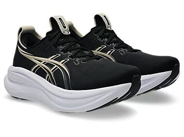 ASICS GEL-NIMBUS 28 BLACK/FEATHER GREY