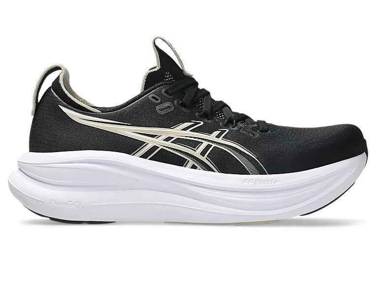 ASICS GEL-NIMBUS 28 BLACK/FEATHER GREY