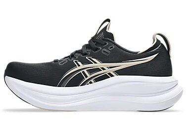 ASICS GEL-NIMBUS 28 BLACK/FEATHER GREY