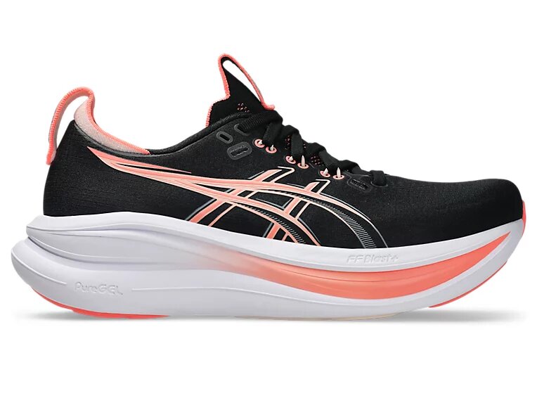 ASICS GEL-NIMBUS 28 BLACK/PEARL PINK