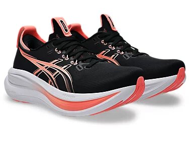 ASICS GEL-NIMBUS 28 BLACK/PEARL PINK