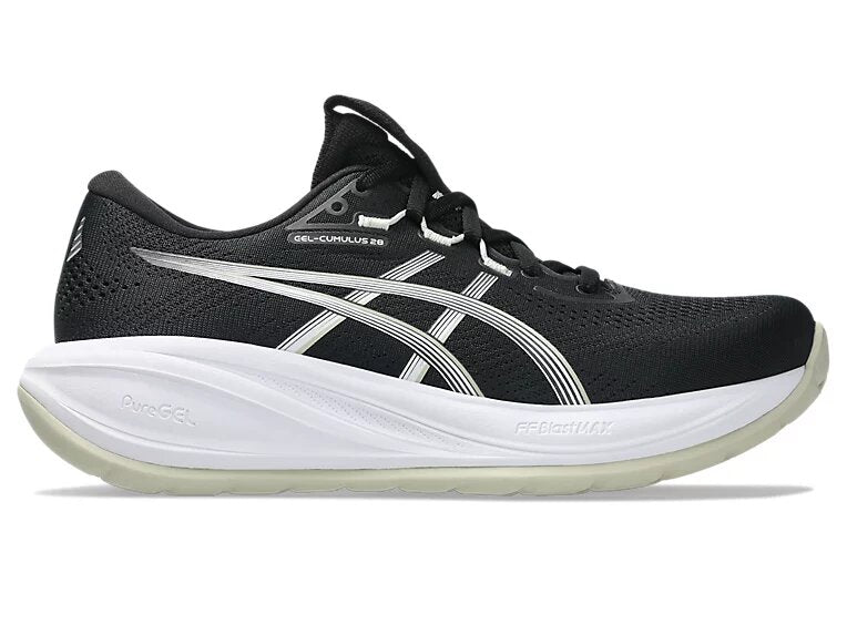 ASICS GEL-CUMULUS 28 BLACK/WHITE