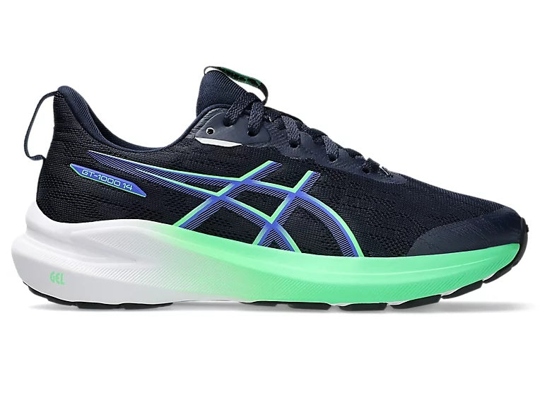 ASICS GT-1000 14 GS MIDNIGHT/VITAL GREEN