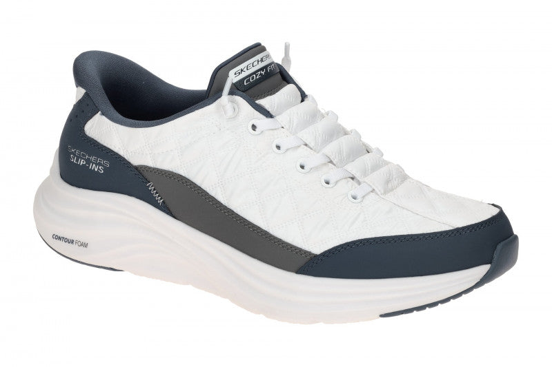 CONTOUR FOAM - COZY FIT WHITE/NAVY