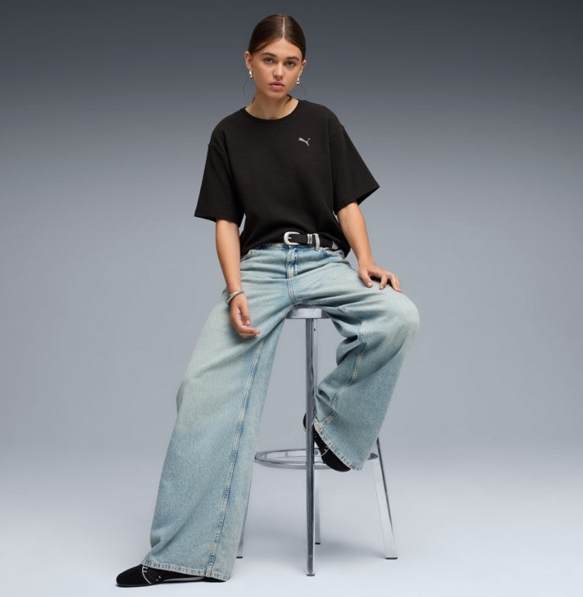 ESS ELEVATED RELAXED TEE BLACK