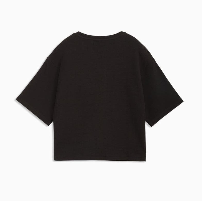 ESS ELEVATED RELAXED TEE BLACK