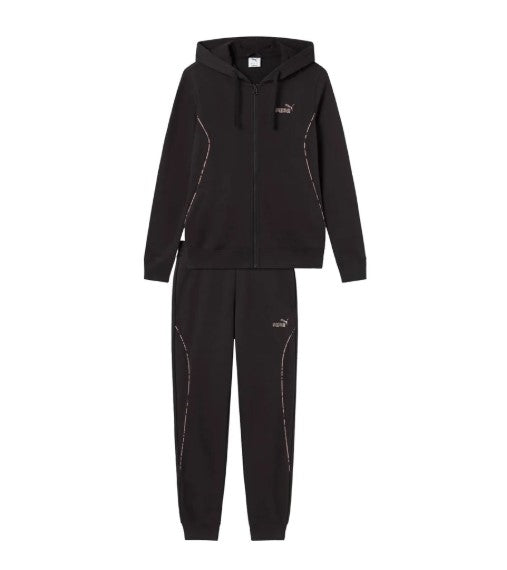 HOODED GRAPHIC TRACKSUIT CL TR BLACK