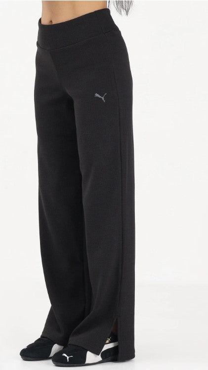 ESS ELEVATED HIGH-WAIST PANT BLACK