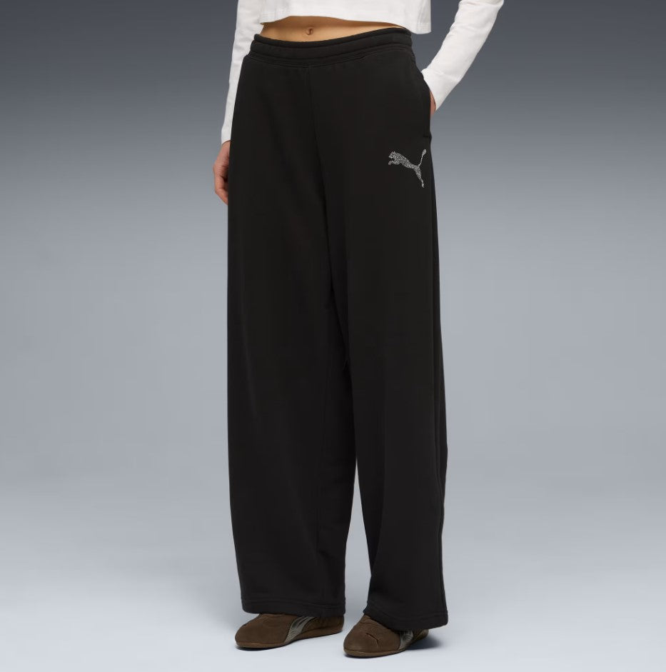 ESS GRAPHIC LEO LUXE PANTS TR BLACK