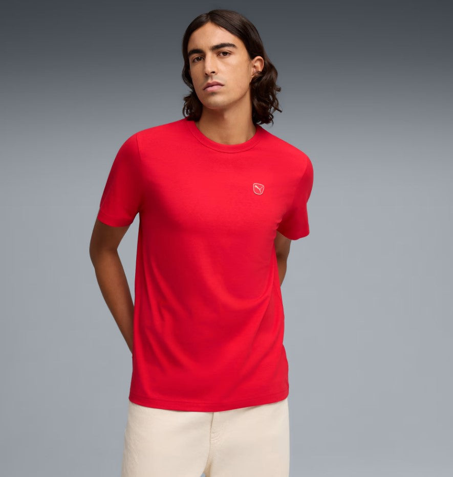 ESS ELEVATED TEE RED