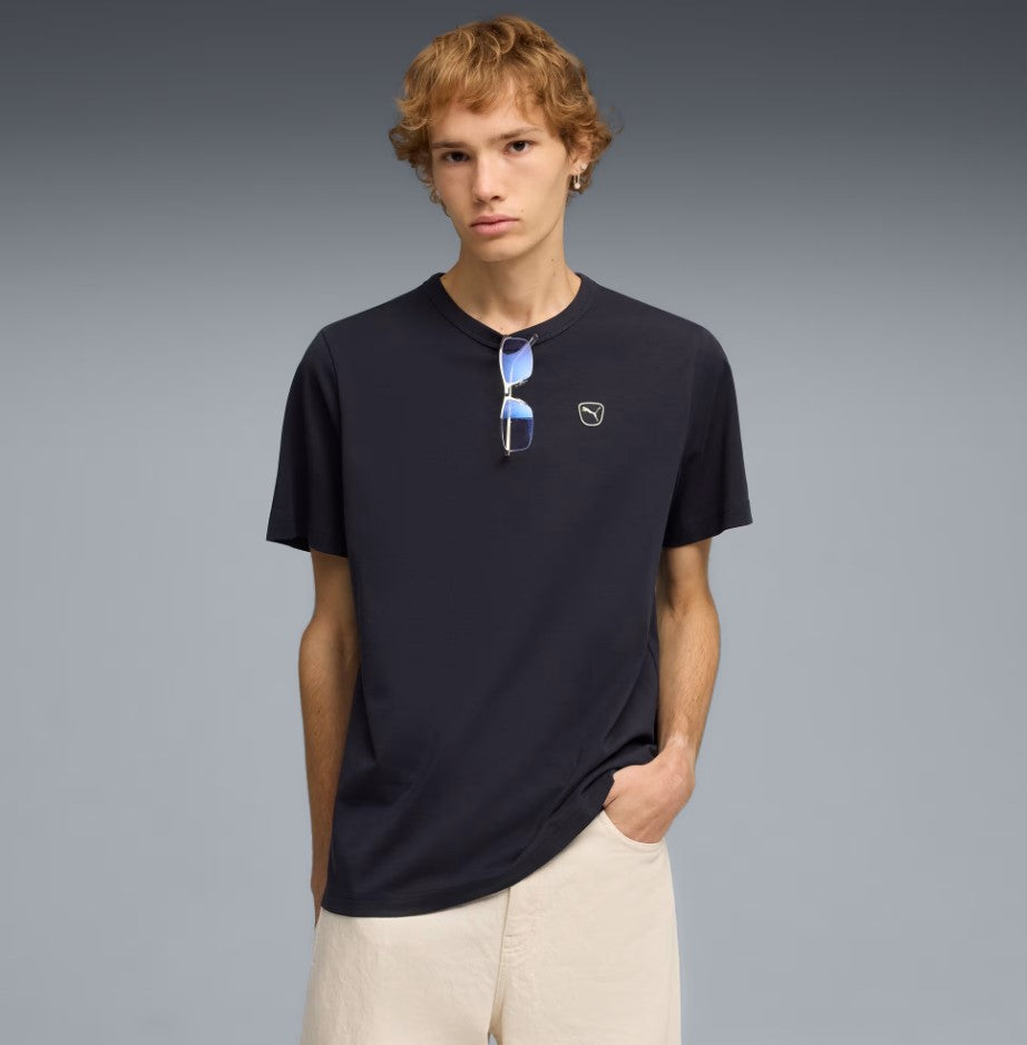 ESS ELEVATED TEE NAVY