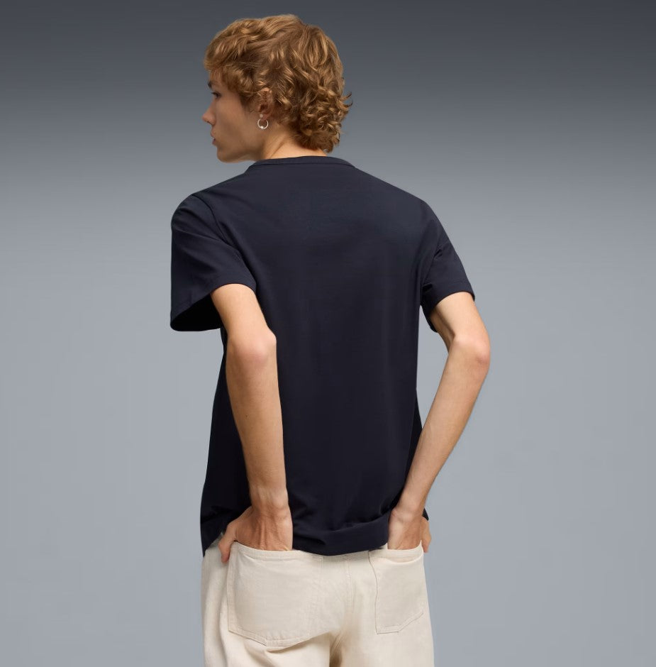 ESS ELEVATED TEE NAVY