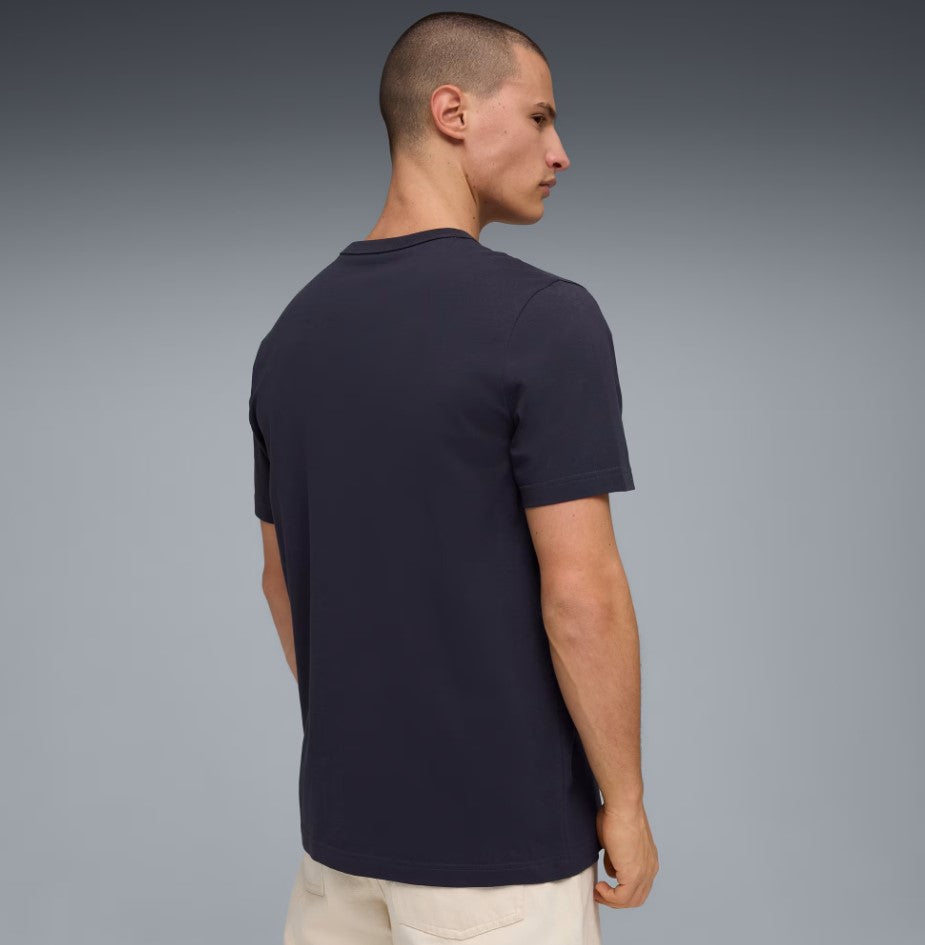 PUMA CLASS GRAPHIC TEE NAVY