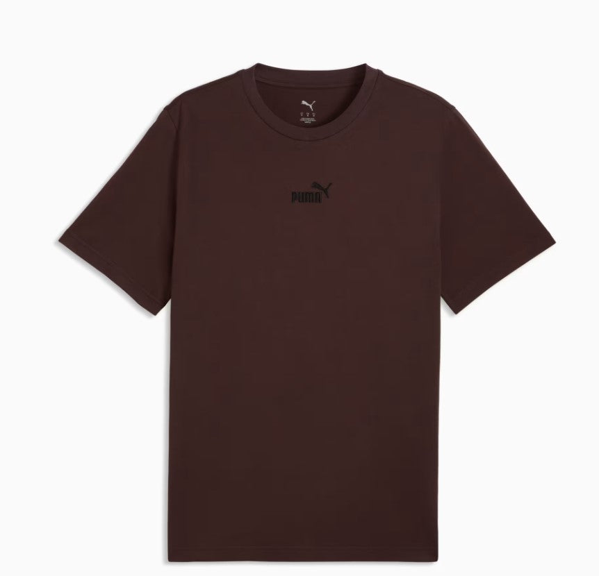 ESS SMALL CENTERED TEE BROWN