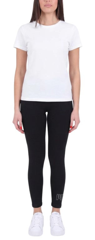 ESS RHINESTONE ¾ LEGGINGS BLACK
