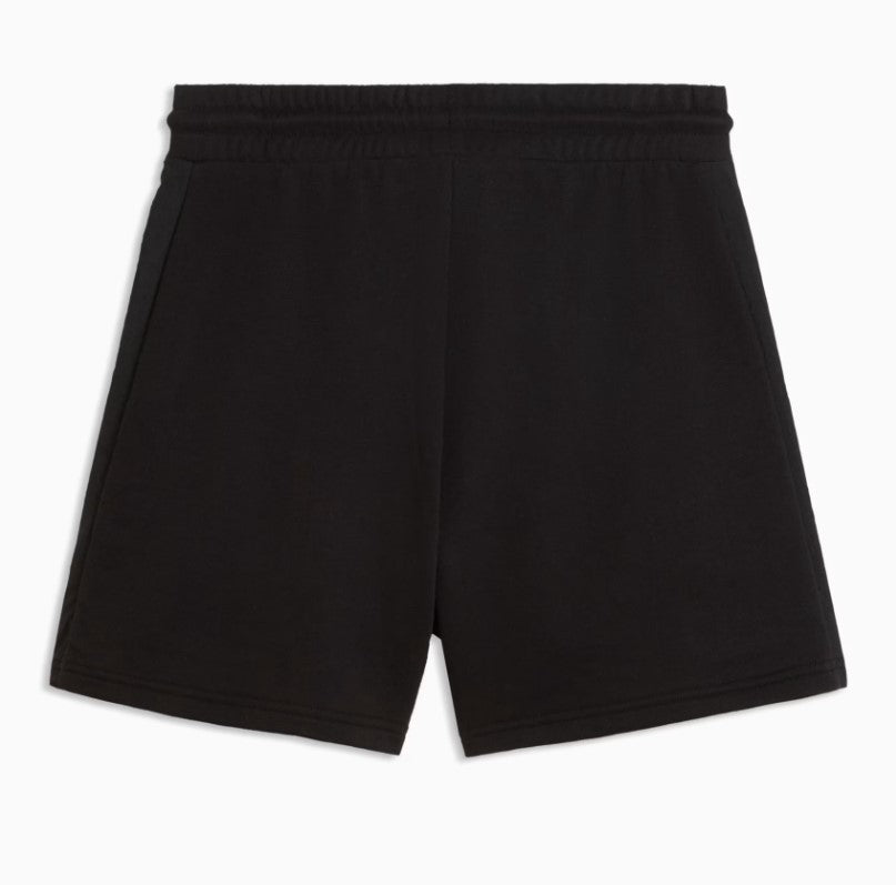HER HIGH-WAIST SHORTS BLACK