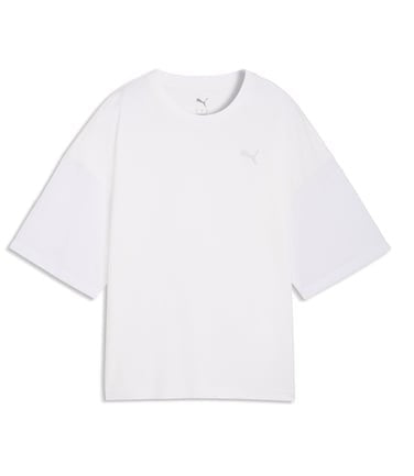 HER OVERSIZED TEE WHITE