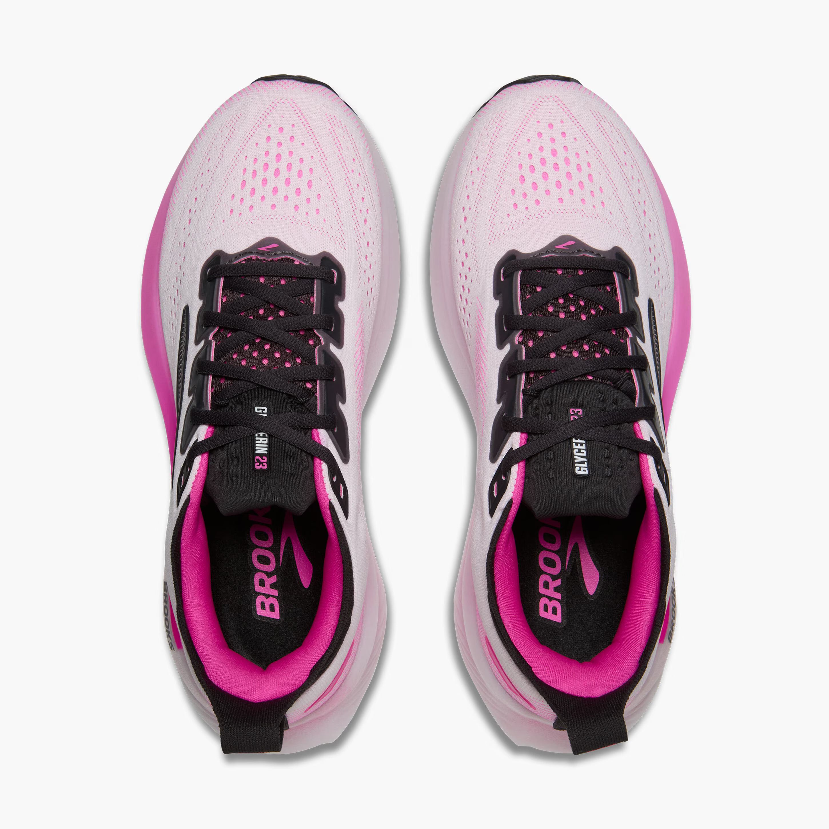 BROOKS GLYCERIN 23 WHITE/PHANTOM/PINK