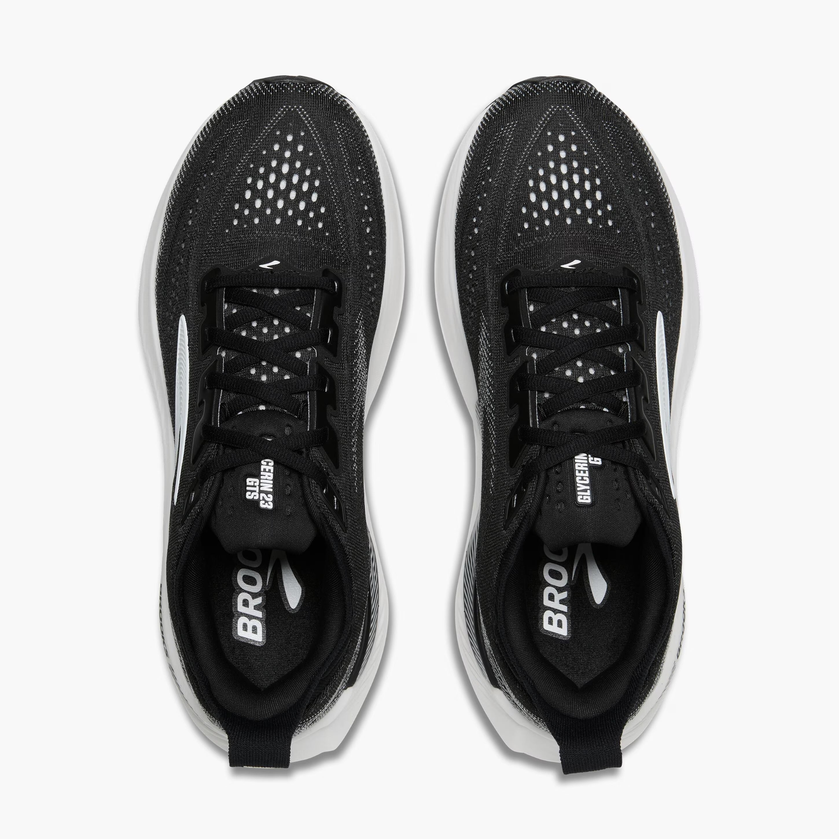 BROOKS GLYCERIN GTS 23 BLACK/GREY/WHITE