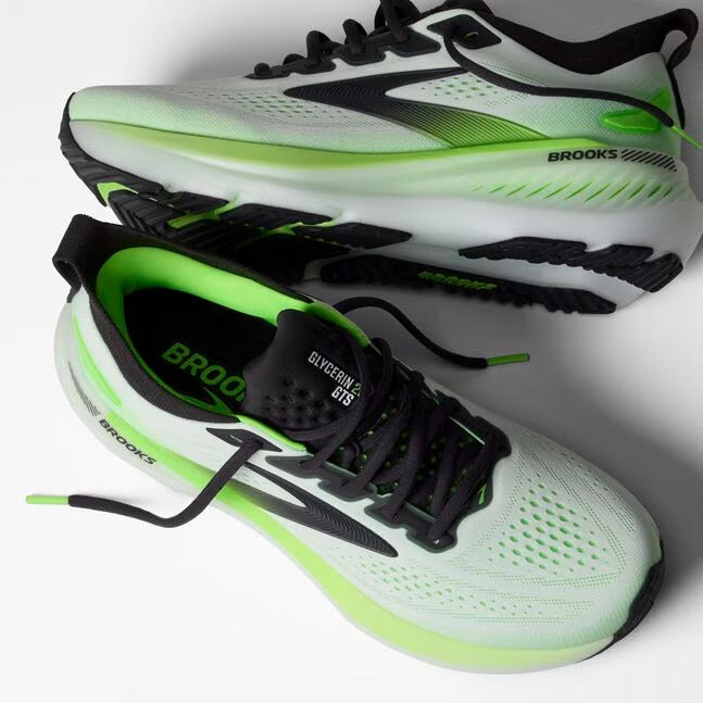 BROOKS GLYCERIN GTS 23 WHITE/PHAN/GREEN