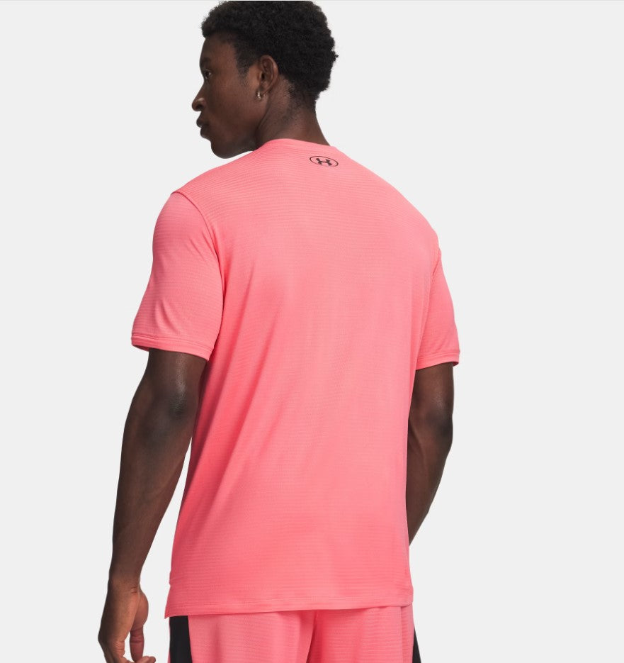 UA TECH VENT VHS JACQUARD SS
