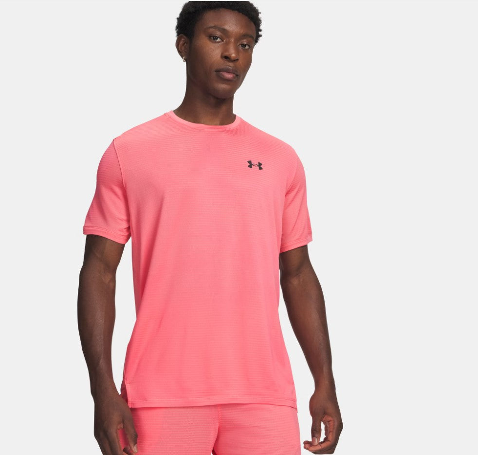 UA TECH VENT VHS JACQUARD SS