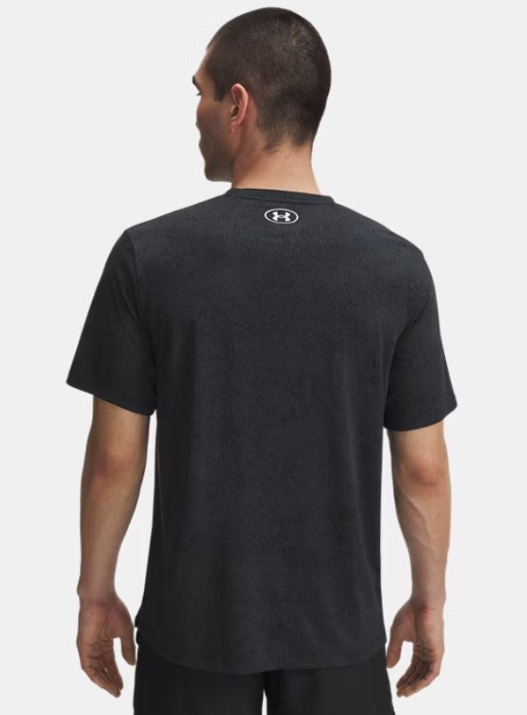 UA TECH TEE PIXELATE BLACK