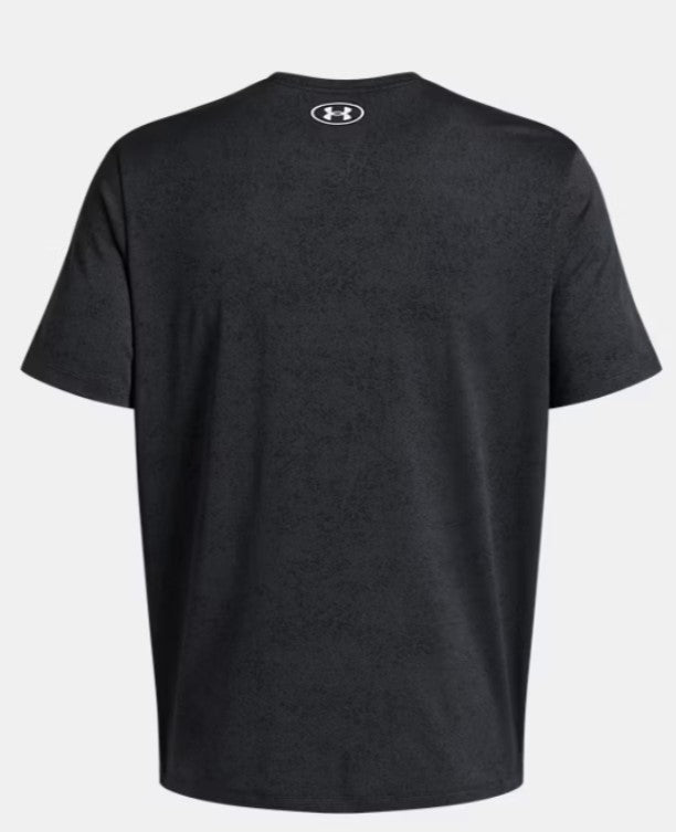 UA TECH TEE PIXELATE BLACK