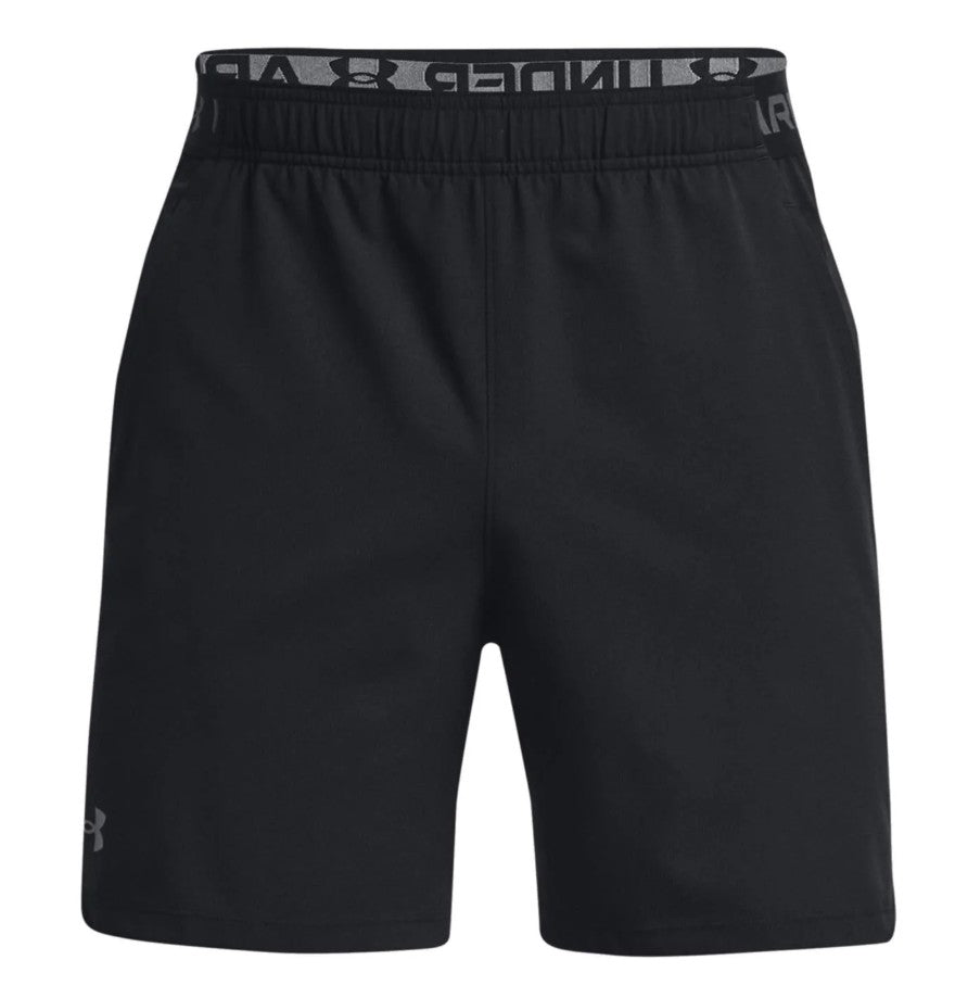 UA VANISH WOVEN 6IN SHORTS BLACK