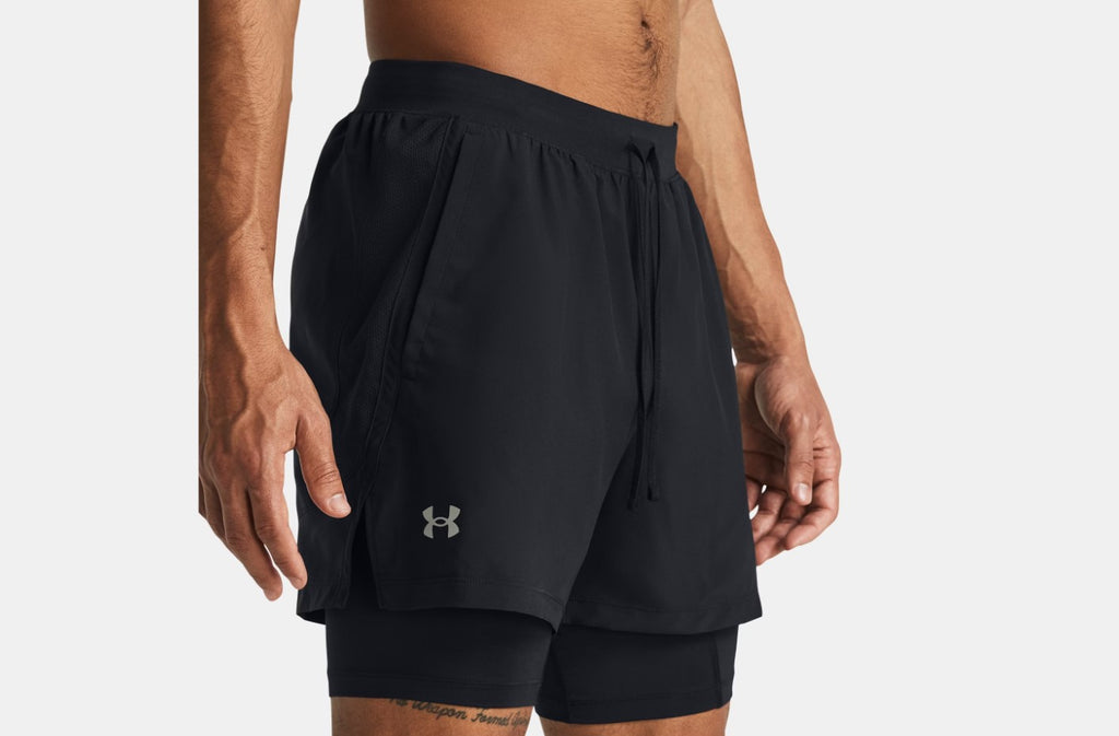 UA LAUNCH 5IN 2IN1 SHORTS