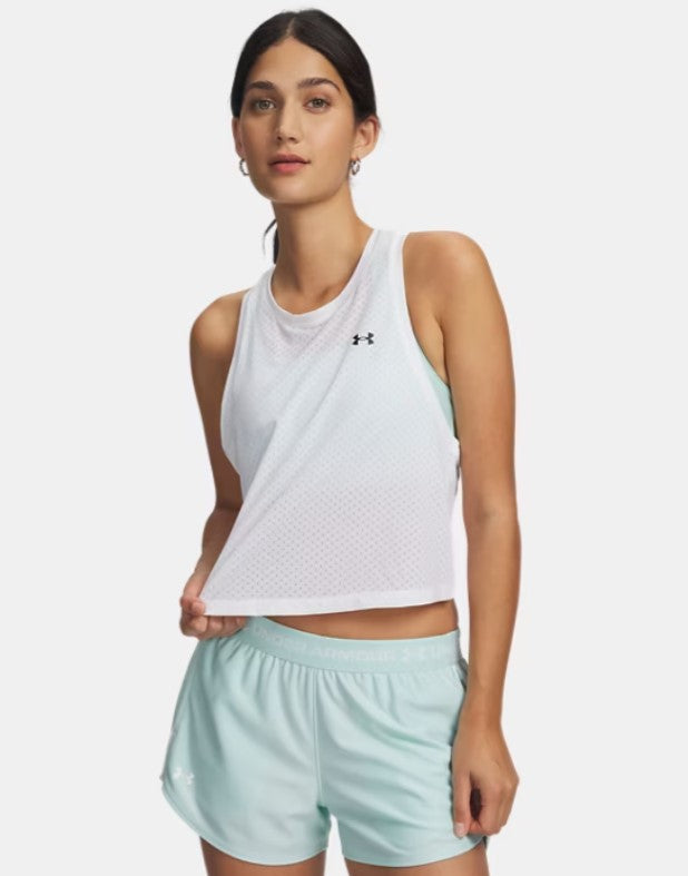 TECH SPORT MESH CROP TANK