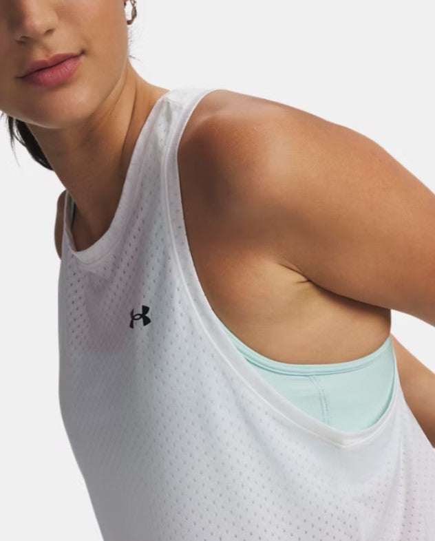 TECH SPORT MESH CROP TANK