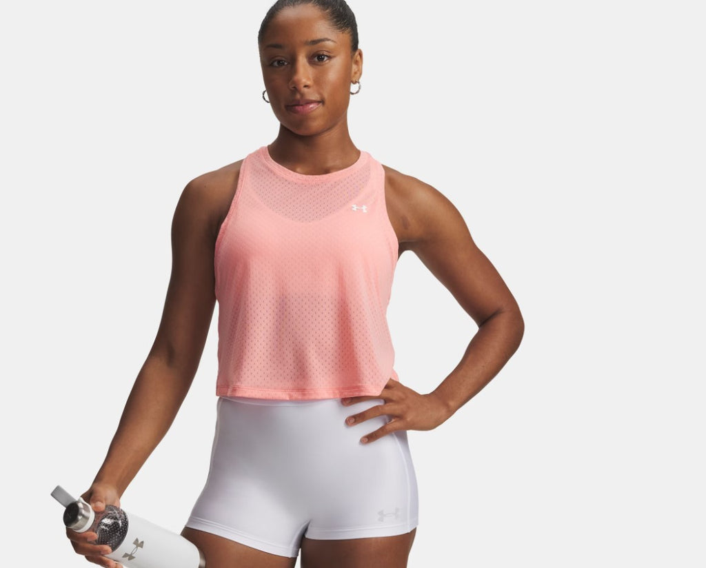 TECH SPORT MESH CROP TANK