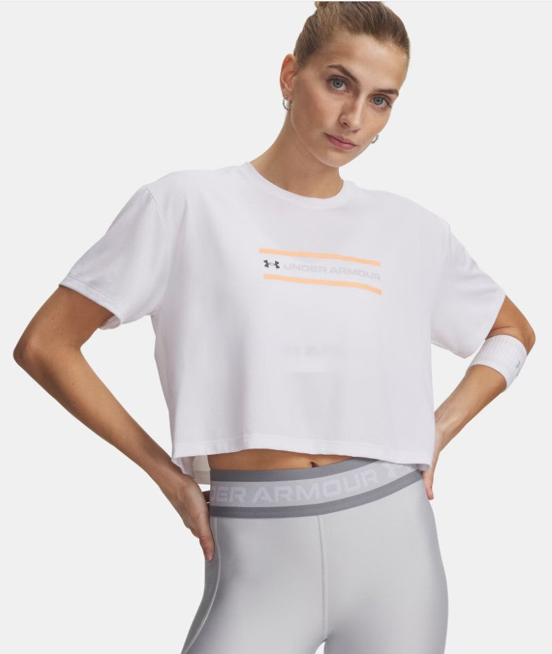 TECH BRANDED CROP SS