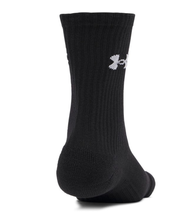 UA PERFORMANCE COTTON 3P CRW BLACK
