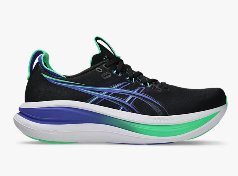 ASICS GEL-NIMBUS 28 BLACK/COBALT BURST