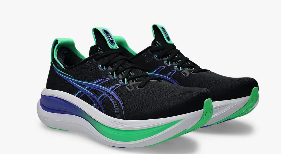 ASICS GEL-NIMBUS 28 BLACK/COBALT BURST